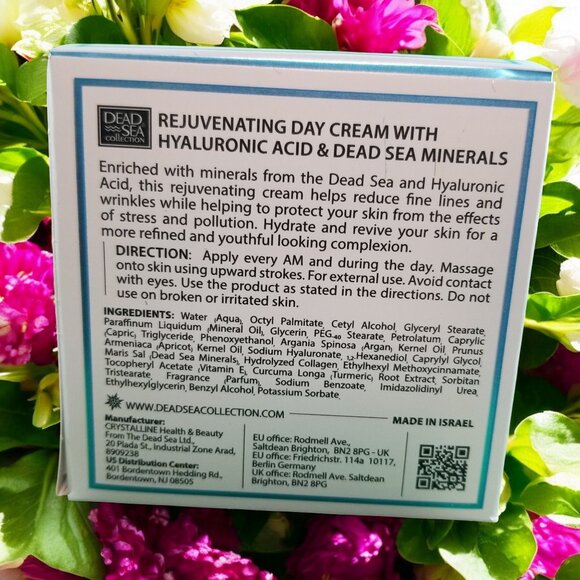Dead Sea Collection Hyaluronic Acid Rejuvenating Day Cream 1.69 oz 12839 - Picture 5 of 6